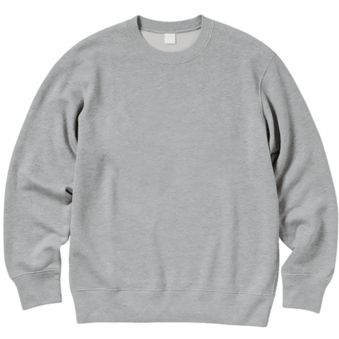 Sweatshirt - Grey Melange - The Shophaul Designs