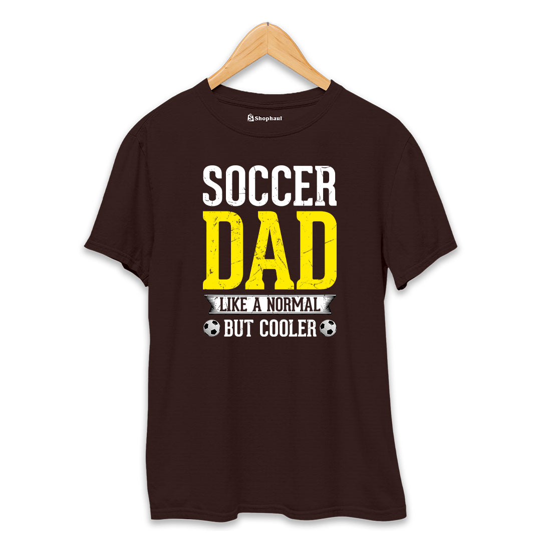 Soccer Dad T-Shirt  Coffee-Brown-XXL