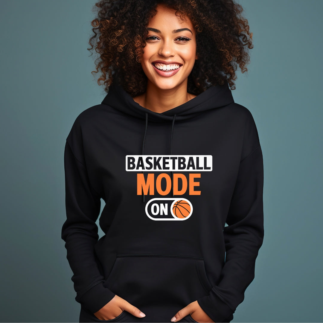 Basketball Mode on Hoodie - Unisex