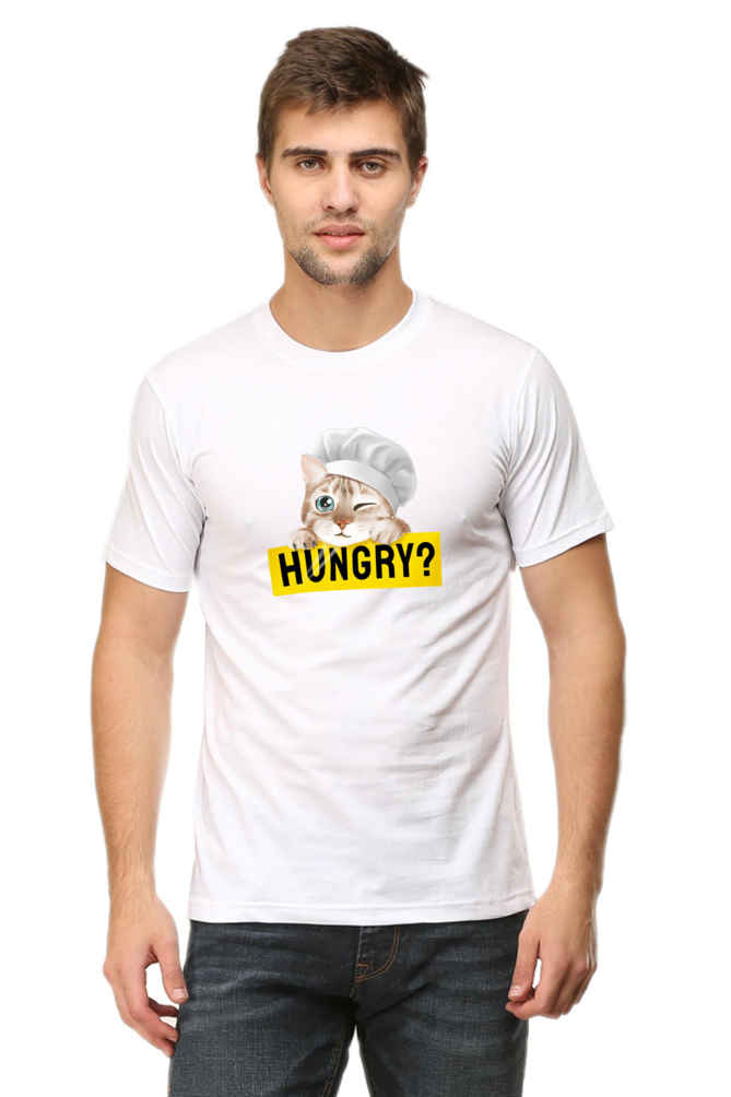 Hungry Cat Cooking T-Shirt