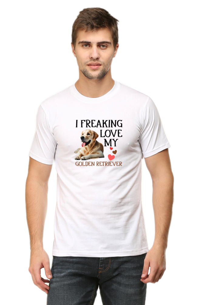 I Love GoldenRetriver Dog T-Shirt