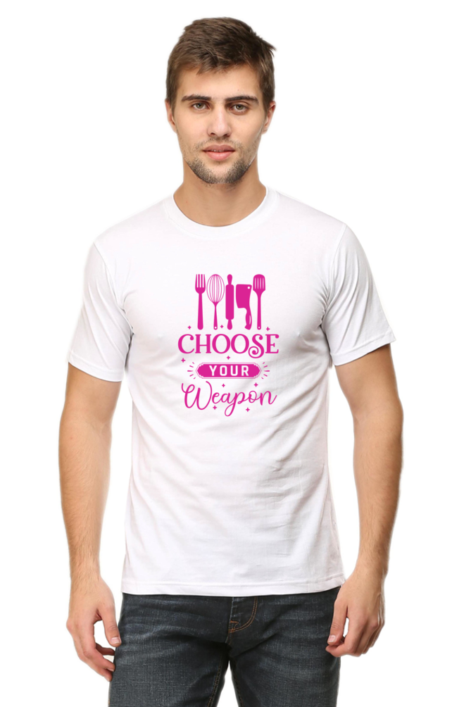 Choose Your Weapon Cooking T-Shirt