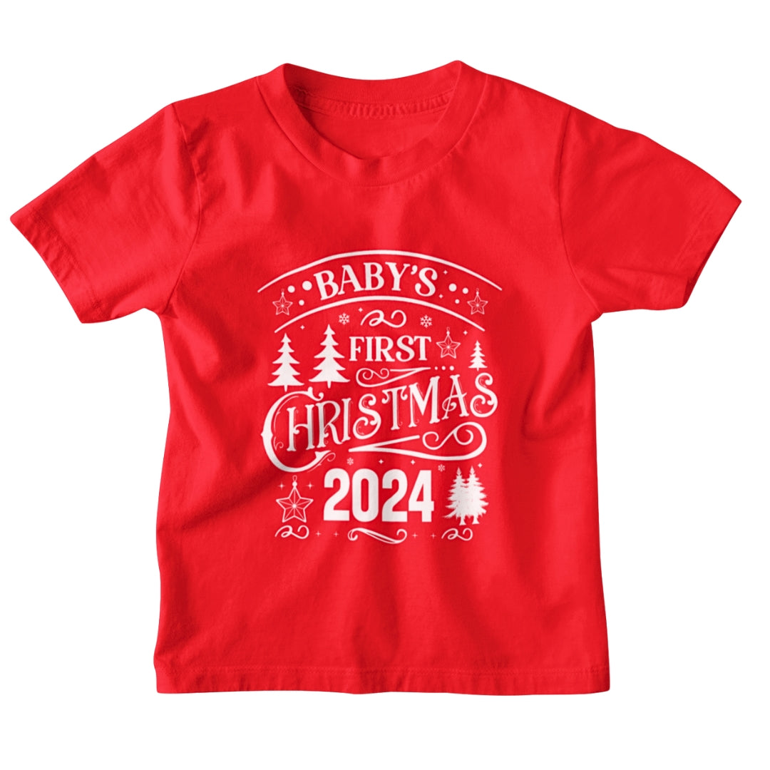 Kids First Christmas T-Shirt