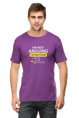 I am not Arguing Lawyer T-Shirt  Purple-XXL