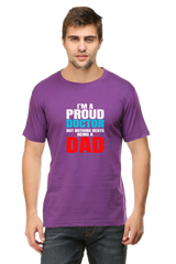 I'M a Doctor Dad T-Shirt  Purple-XXL