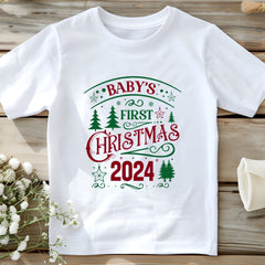 First Christmas t-shirts for kids