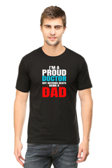 I'M a Doctor Dad T-Shirt  Black-XXL