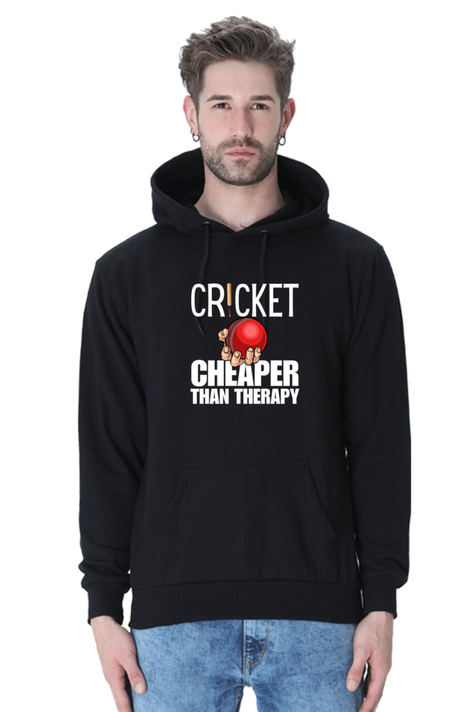 Cricket Cheaper than Therapy Hoodie - Unisex