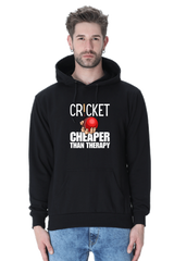 Cricket Cheaper than Therapy Hoodie - Unisex