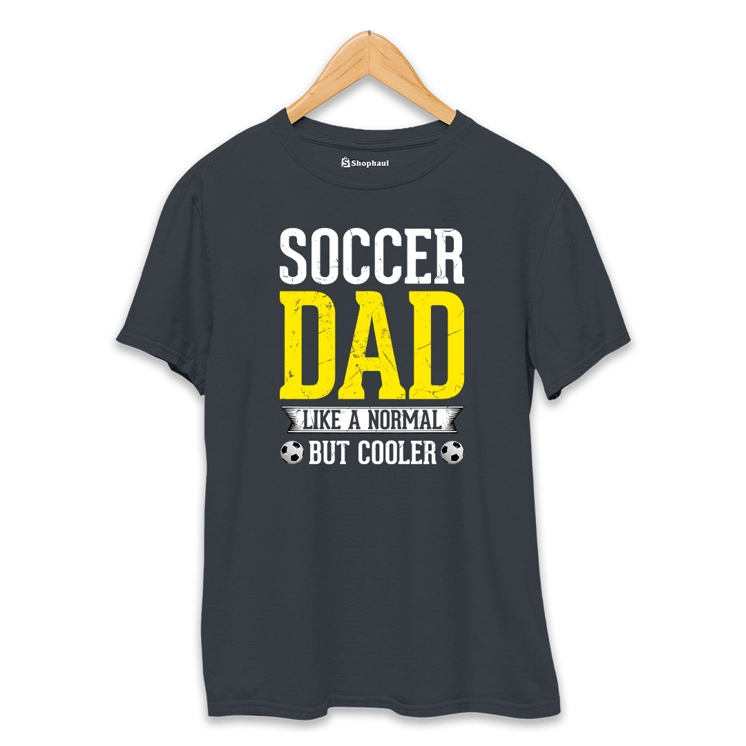 Soccer Dad T-Shirt  Steel-Grey-XXL