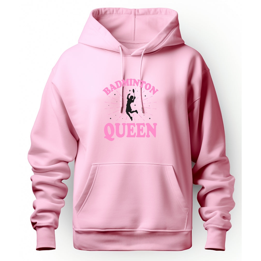 Unisex Badminton Queen Hoodie - The Shophaul Designs