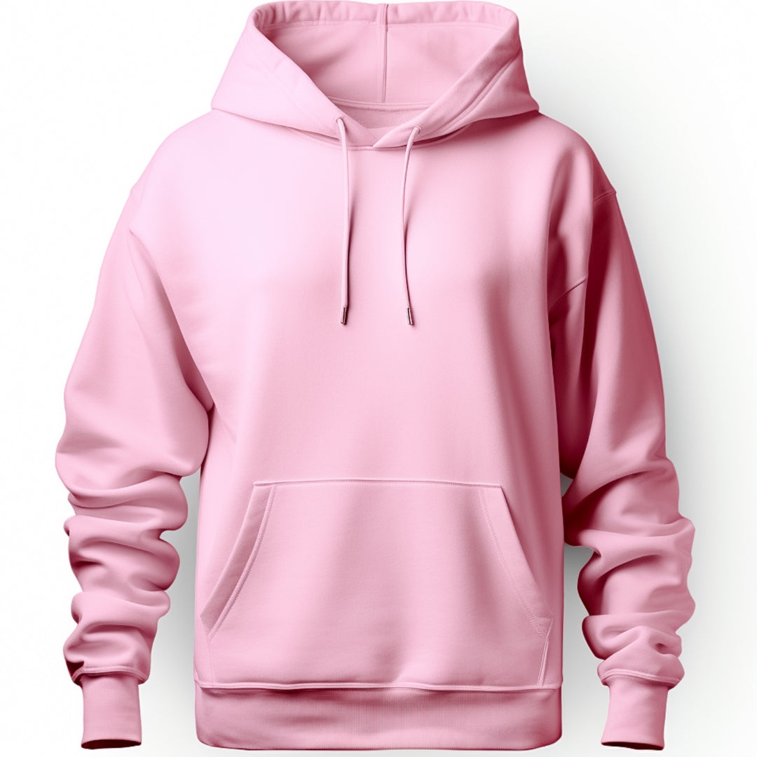 baby pink hoodie sweatshirt