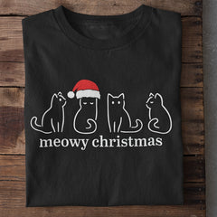 Meowy Christmas T-Shirt