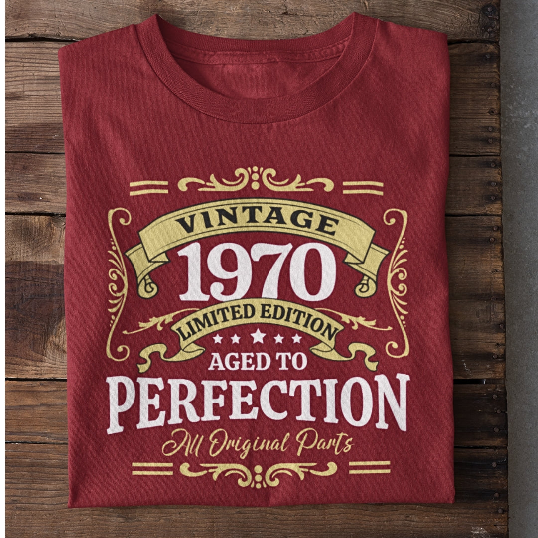 Vintage 1970 Birthday T-Shirt