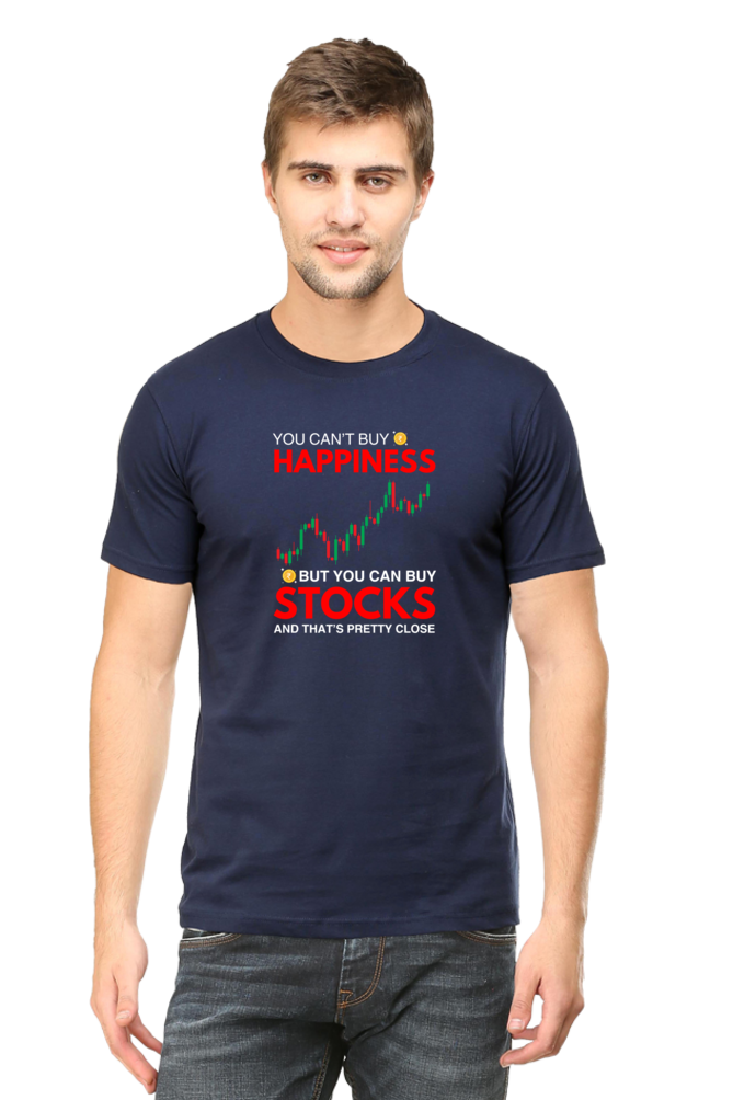 You Can't Buy Happiness Stock Market T-Shirt - The Shophaul Designs