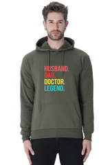 Husband Dad Doctor Hoodie - The Shophaul Designs