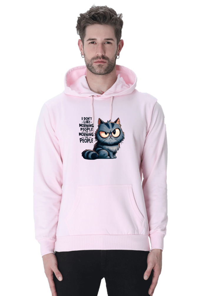 I don't like morning people cat Hoodie