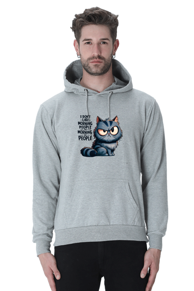 I don't like morning people cat Hoodie