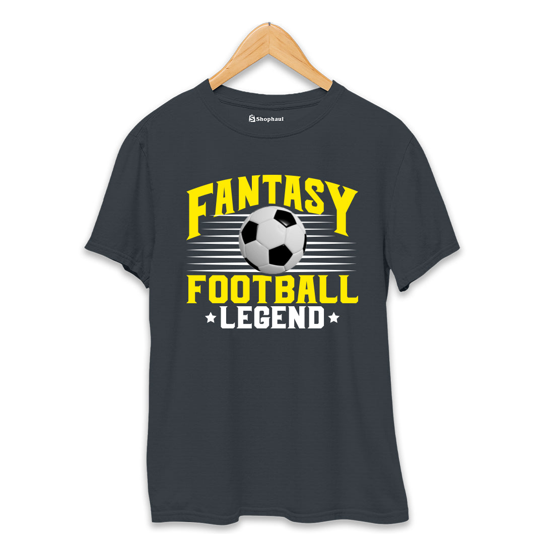 Fantasy Football T-Shirt  Steel-Grey-XXL