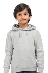 Kids Hooded Sweatshirt - Grey Melange 