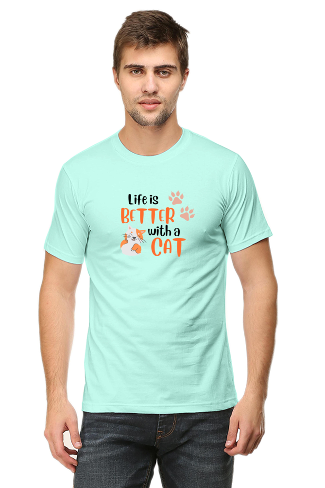 Life is Better with Cat T-Shirt - The Shophaul Designs