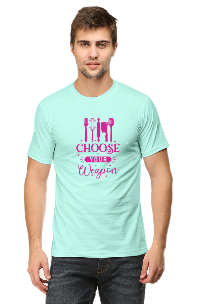 Choose Your Weapon Cooking T-Shirt