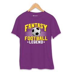 Fantasy Football T-Shirt  Purple-XXL