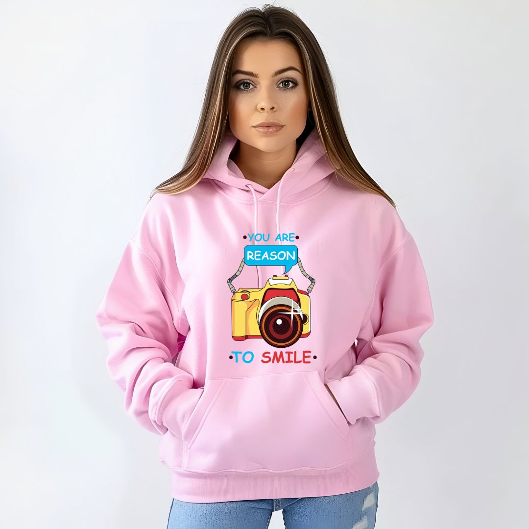 Your are the reson to smile Hoodie