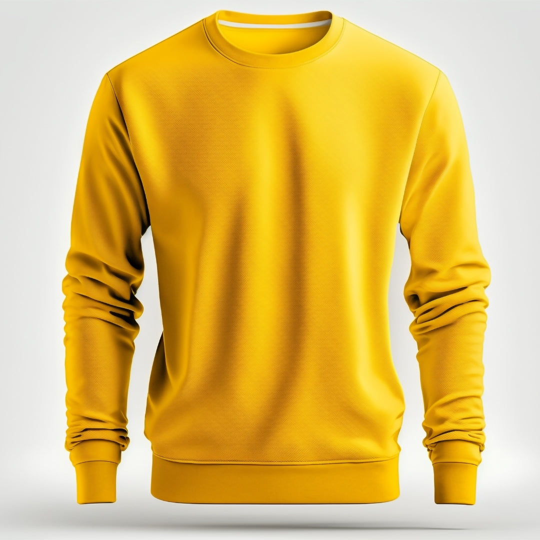 Sweatshirt - Mustard Yellow - The Shophaul Designs