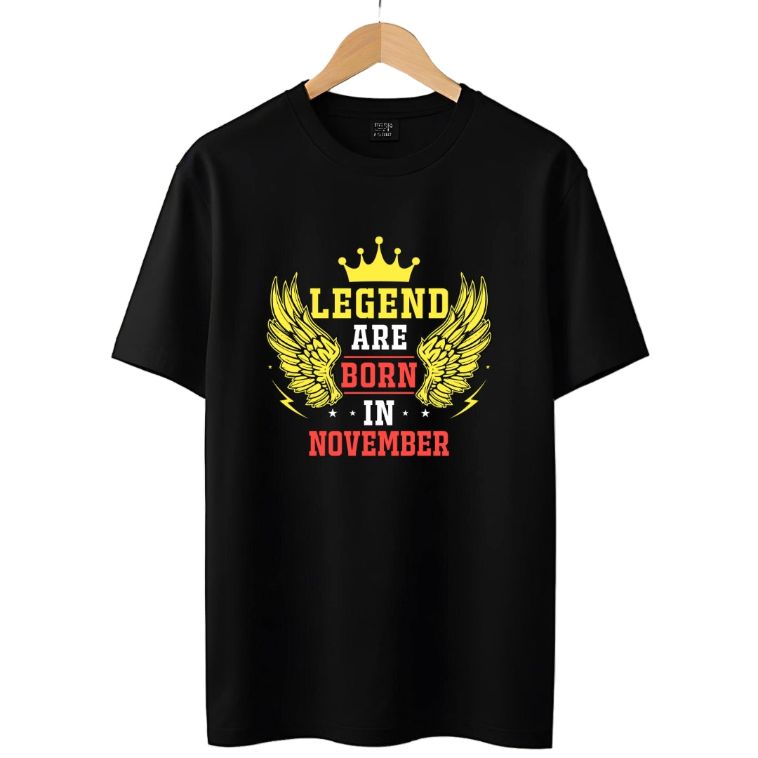 Legends are Born in November T-Shirt