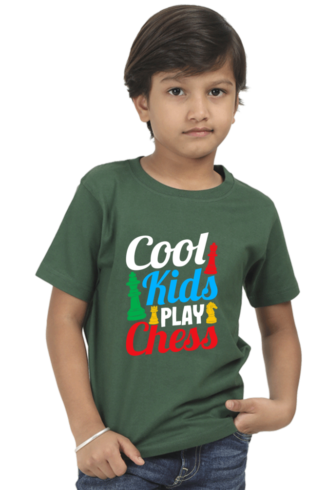 Kids Cools Kids Play Chess T-Shirt - The Shophaul Designs