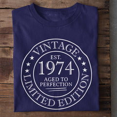 Vintage 1974 Birthday T-Shirt