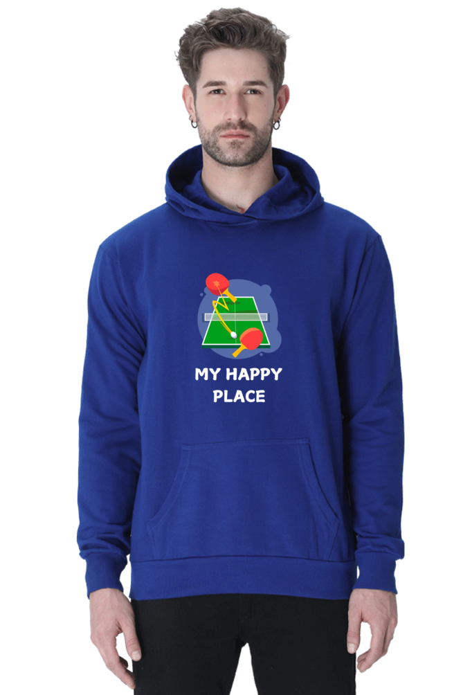 Table Tennis Happy Place Hoodie - Unisex