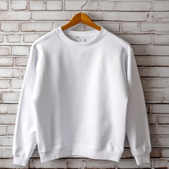 Sweatshirt - White - The Shophaul Designs