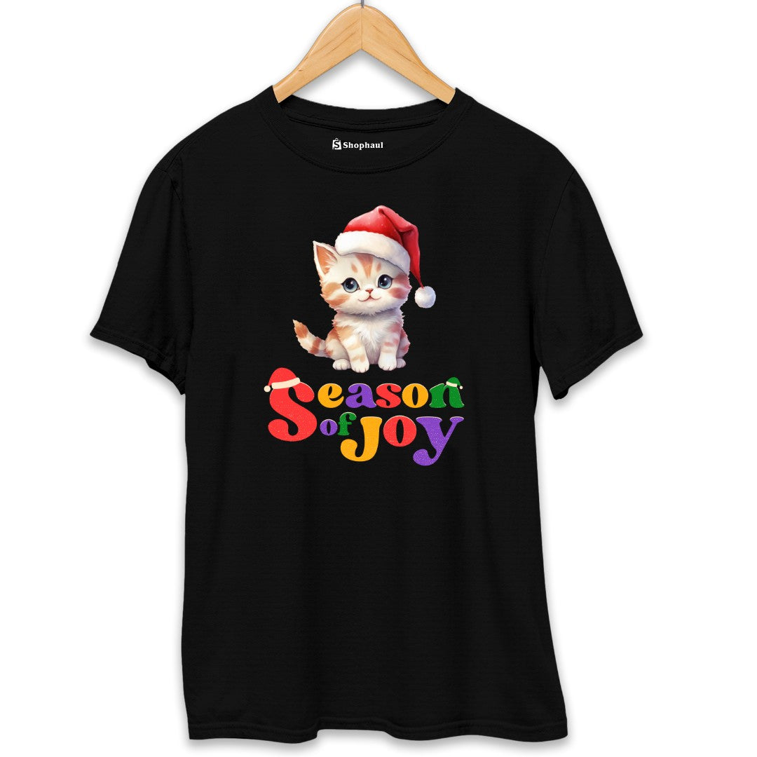 Season of Joy christmas T-Shirt  Black-XXL