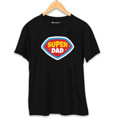 Super Dad T-Shirt  Black-XXL