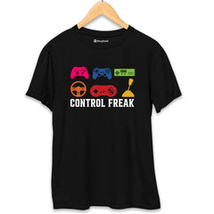 Control Freak Gaming T-Shirt  Black-XXL