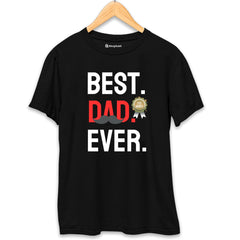 Best Dad Ever T-Shirt  Black-XXL