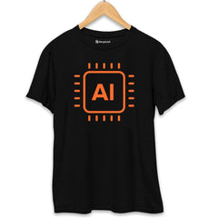 AI Coding T-Shirt  Black-XXL