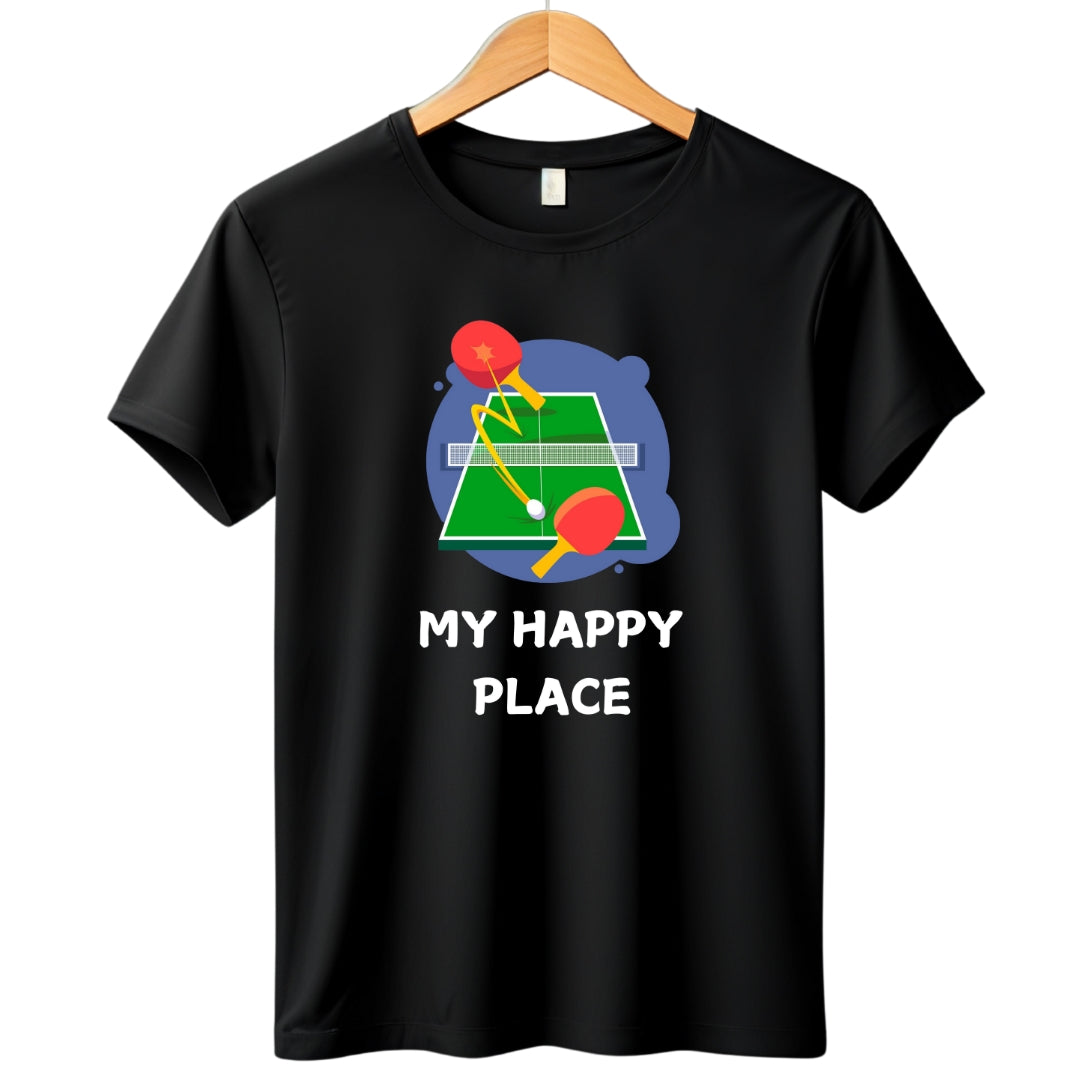 My Happy Place Table Tennis T-Shirt - The Shophaul Designs