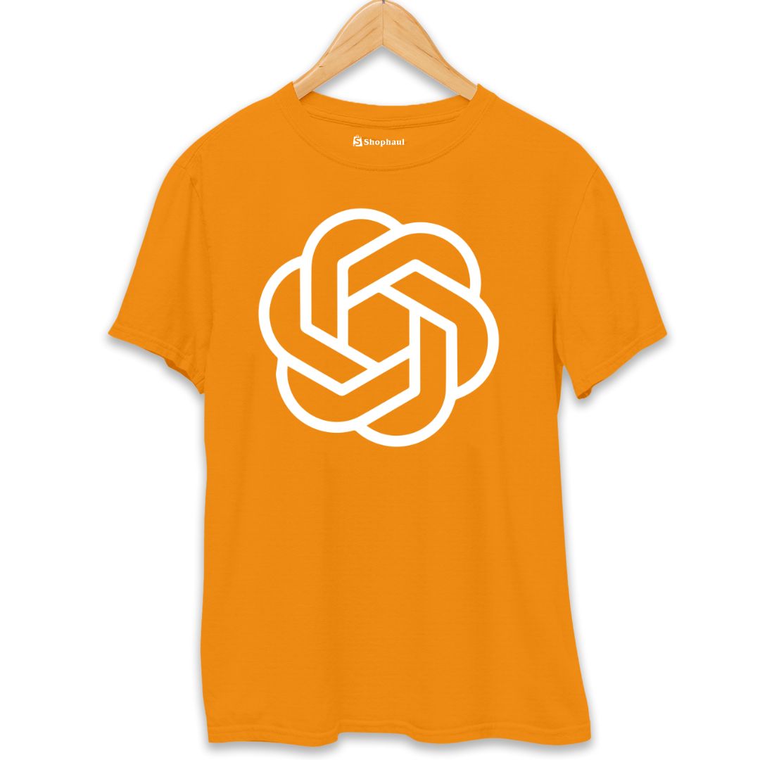 Chatgpt Coding T-Shirt  Orange-XXL