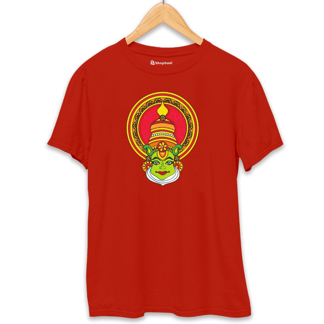 Theyyam T-Shirt  Brick-Red-XXL