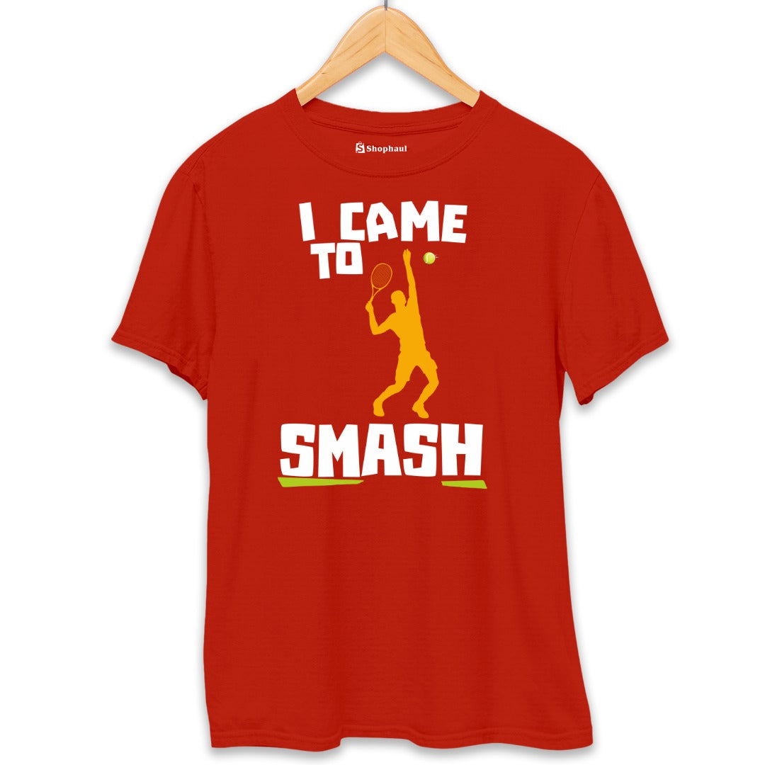 I came to Smash Tennis T-Shirt  Brick-Red-XXL