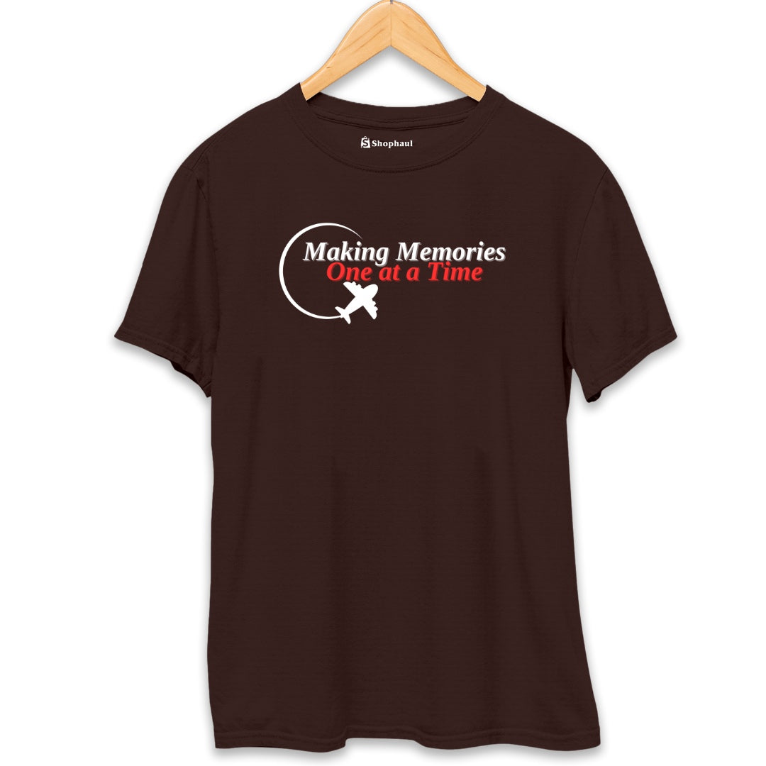 Making Memories Travel T-Shirt  Coffee-Brown-XXL