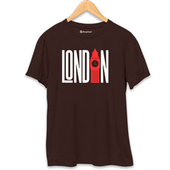 London T-Shirt  Coffee-Brown-XXL