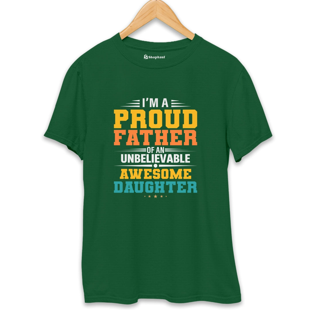 Proud Father of Daughter T-Shirt