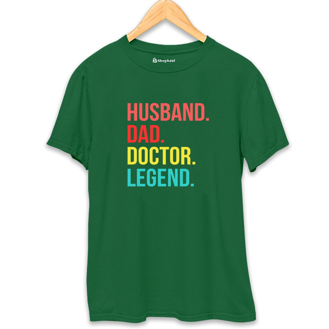 Husband Dad Doctor T-Shirt