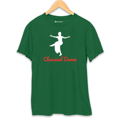 Classical Dance T-Shirt  Bottle-Green-XXL