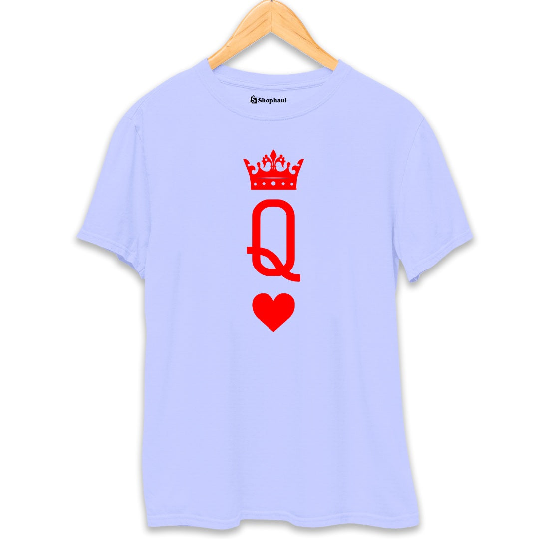 Couple - Queen T-Shirt  Lavender-XXL