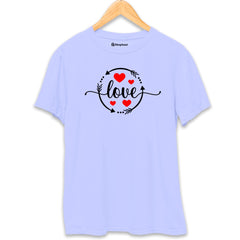 Love T-Shirt  Lavender-XXL